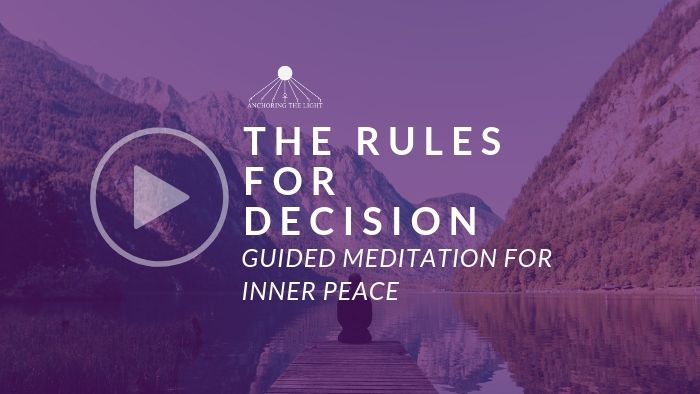 The Rules for Decision