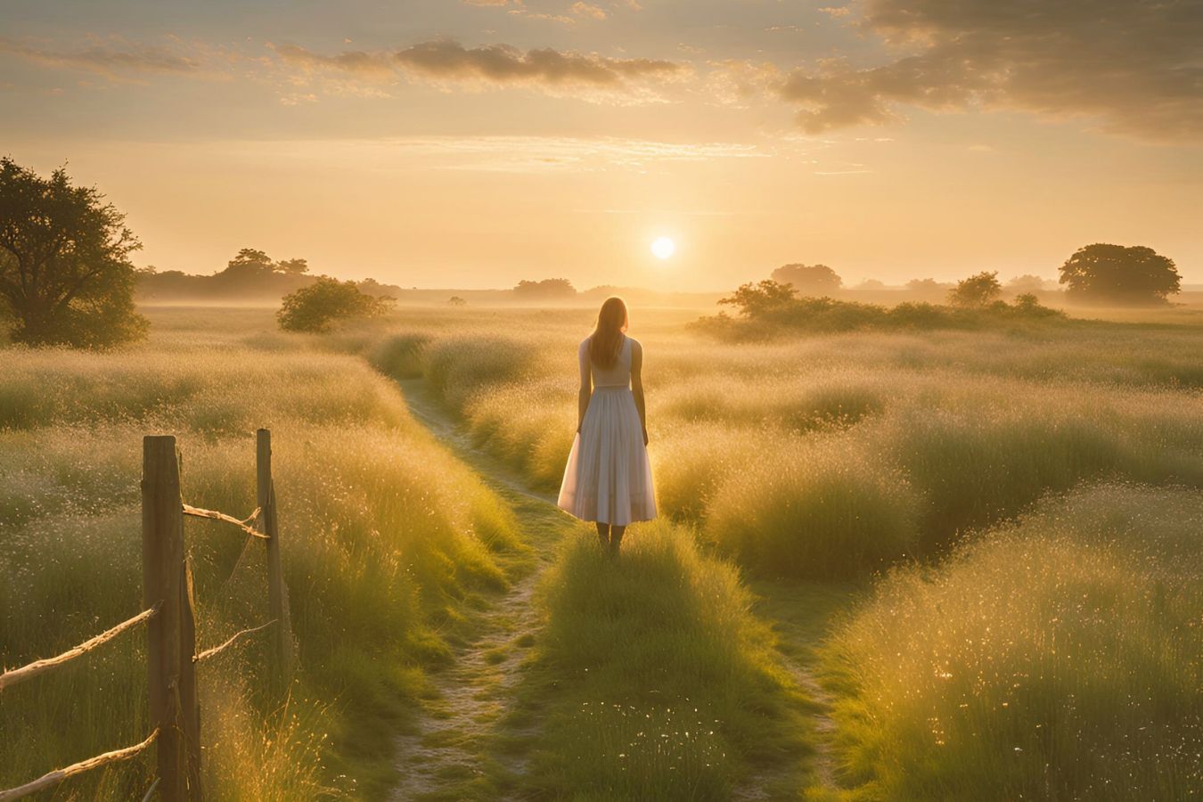 Understanding the Sacred Pause A solitary figure standing at a crossroads at dawn