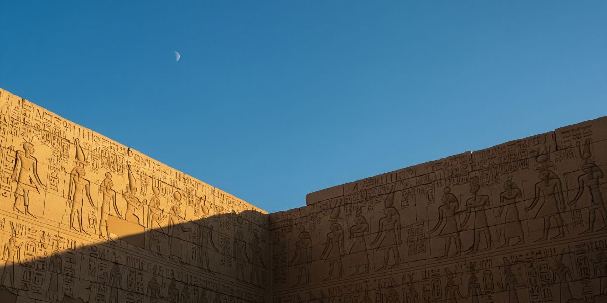 Ancient Egypt Cosmic Wisdom Ancient Egyptian temple architecture reflecting cosmic wisdom